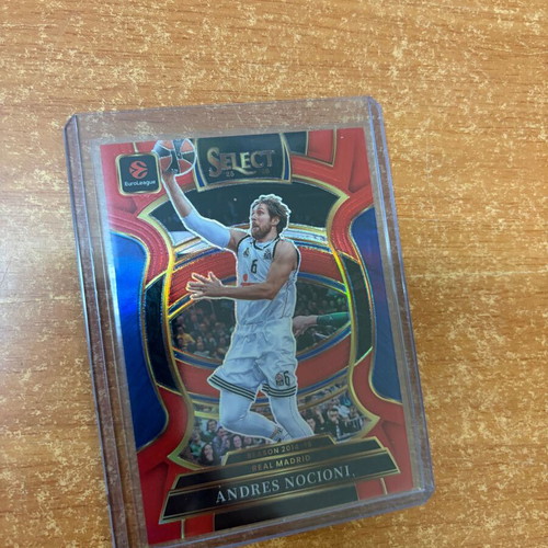 2025-26 Select EuroLeague Red Prizm #17 Andres Nocioni Real Madrid card new