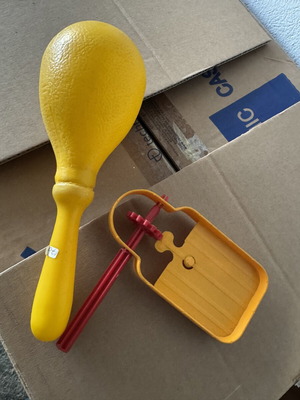 Vintage carnival noisemaker toys