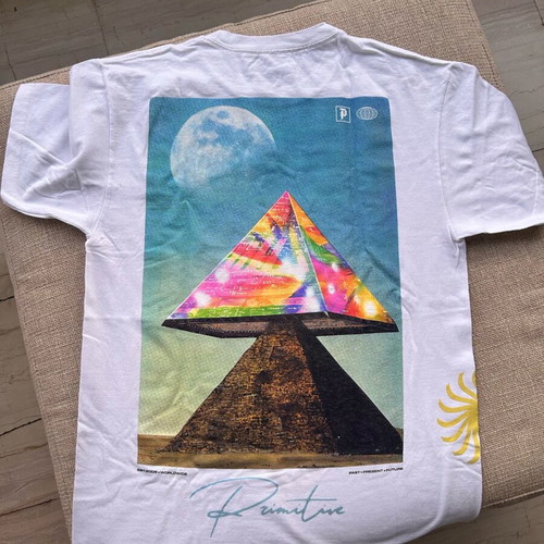 Primitive white T shirt size M like new
