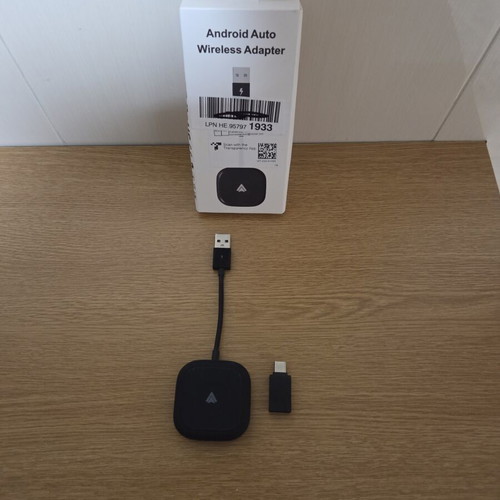 Android Auto Wireless Adapter with USB to USB-C New