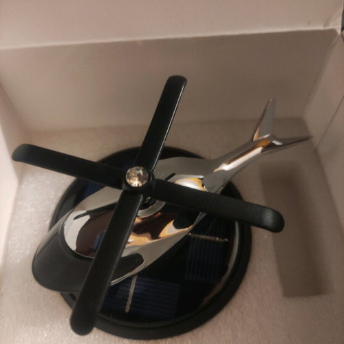 Aromatic solar helicopter for car new