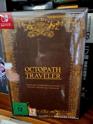 Octopath Traveler Collectors Edition Nintendo Switch like new, English version