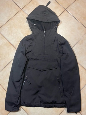 Half-zip jacket μεταχειρισμένο, μαύρο, μέγεθος XS