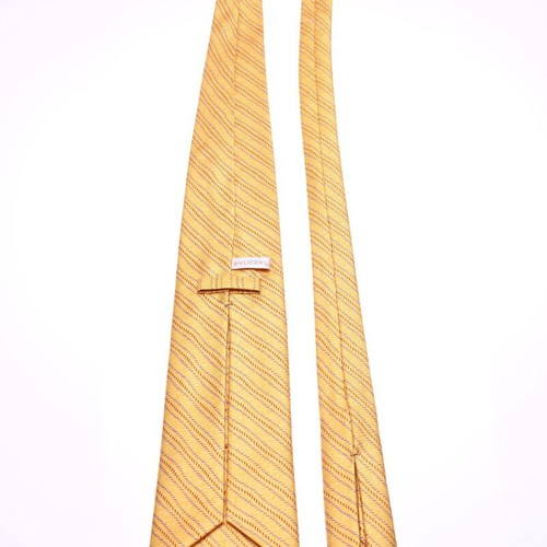 Bvlgari tie like new, yellow silk
