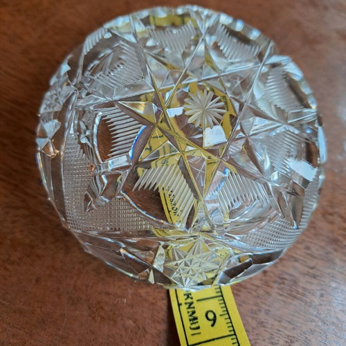 Crystal ashtray like new