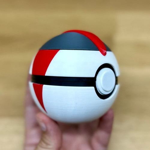 Timer Ball Pokeball Nintendo Switch cartridge holder like new