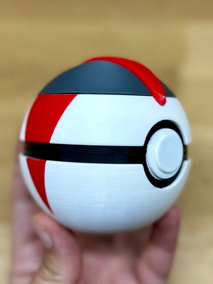 Timer Ball Pokeball Nintendo Switch cartridge holder like new