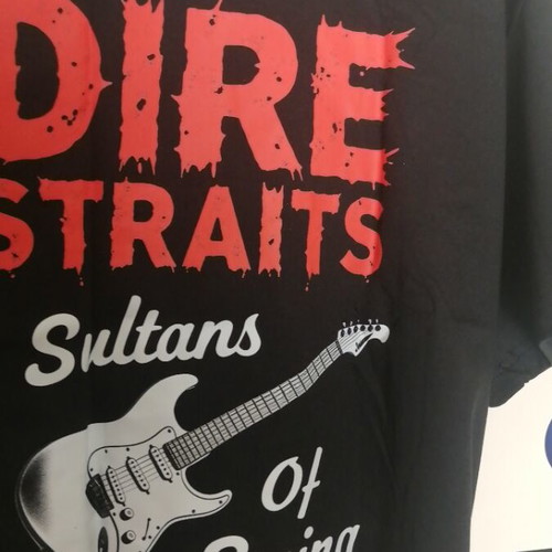 Dire Straits Sultans of Swing Unisex T-shirt 2XL new, cotton