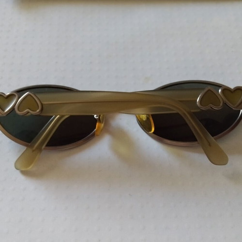 Moschino Vintage Sunglasses M 3029-S Like New, Gunmetal Beige