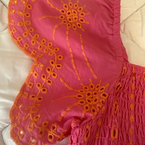 Zara girls dress size 5 years like new, colorful, 110 cm