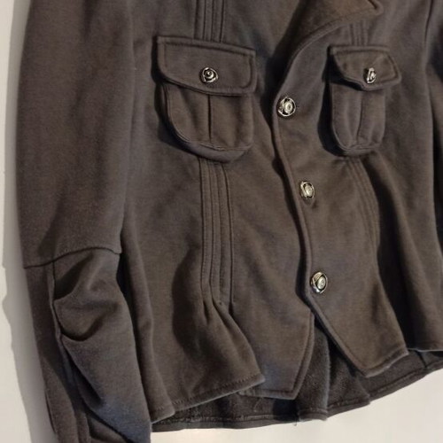 Fullah Sugah women's coat new, gray and brown, size XL