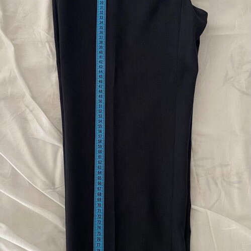 Men's suit wool summer dark blue size 46 with two blue ties like new