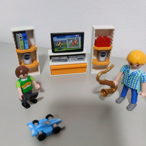 Playmobil modern living room used
