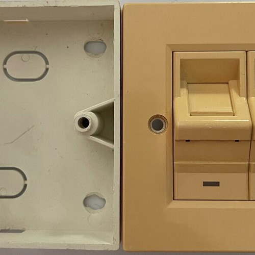 UTP Network Socket 2XRJ45 CAT6 used