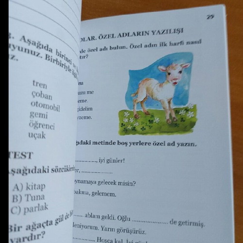 Turkish Language Workbook for 2nd Grade New