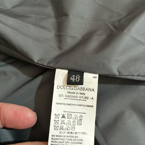 Dolce&Gabbana jacket like new, unisex, black