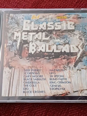 Classic Metal Ballads CD σαν καινούργιο, συλλογή 18 τραγουδιών
