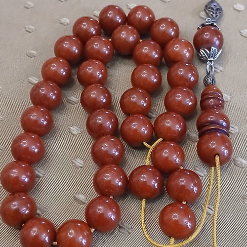 Mastic Worry Beads used with silver elements