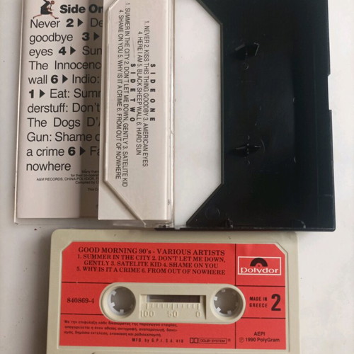 Good Morning 90s cassette in excellent condition