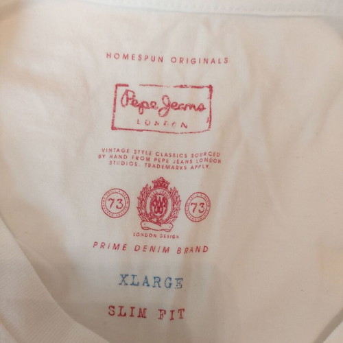 Men's Pepe Jeans original T-shirt like new, white