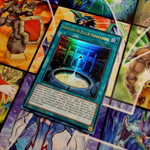 Eldlixir of Black Awakening RA05 Ultra Rare Yu-Gi-Oh! card