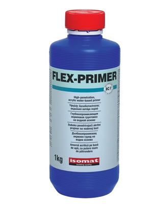 Isomat acrylic water-based primer high penetration 1 kg like new
