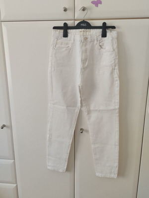 White women's pants used, size L 40 12