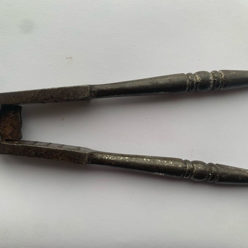 Metal Nutcracker used, antique reversible design