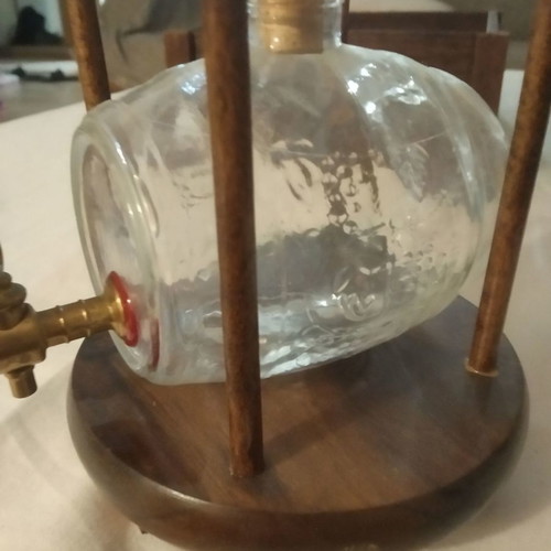 Wooden decorative item new for filling alcohol