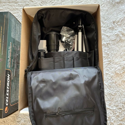 Celestron telescope new with equipment and accessories