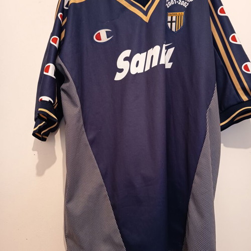 Parma jersey with printed signatures like new, 2002 Italy cup
