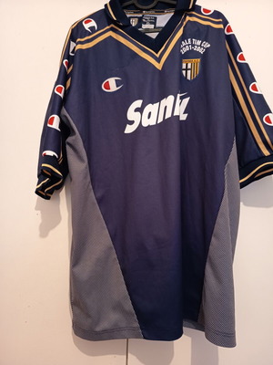 Parma jersey with printed signatures like new, 2002 Italy cup