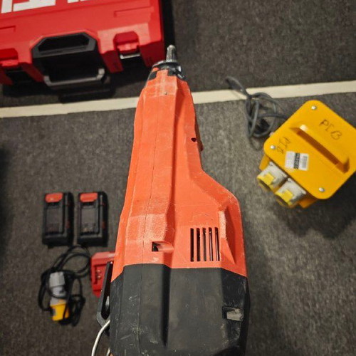 Hilti BX 4-22 cordless nail gun with portable 110V transformer
