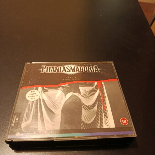 Phantasmagoria PC game used, 7 CD set, horror point-and-click
