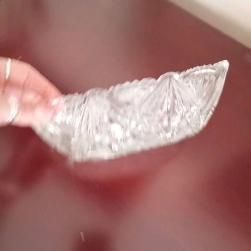 Crystal fruit bowl new