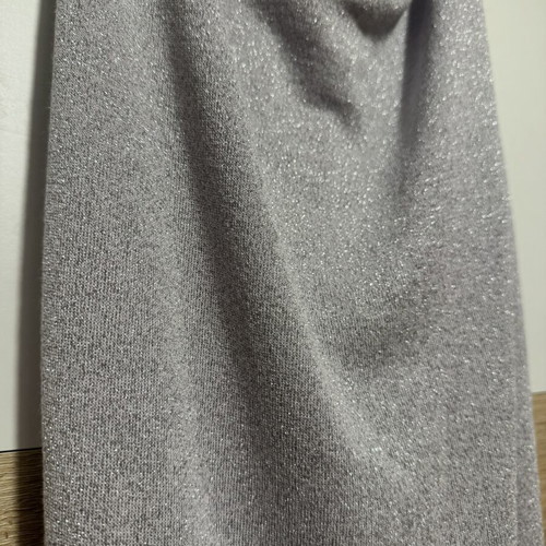 Mango glitter dress like new, grey and silver, size L