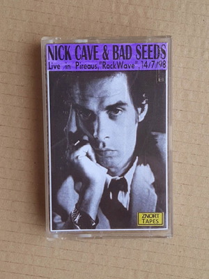 Nick Cave & Bad Seeds Live in Rockwave 1998 касета употребявана