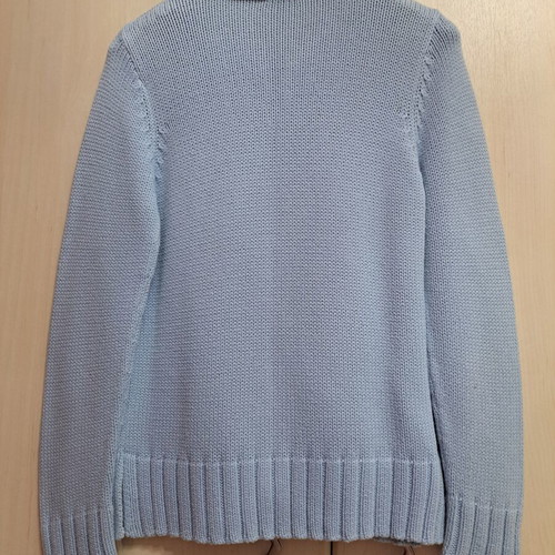 Zara women's cardigan baby blue, new, cotton, size M
