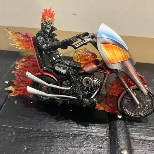 Marvel Ghost Rider figure used, Toy Biz 2004
