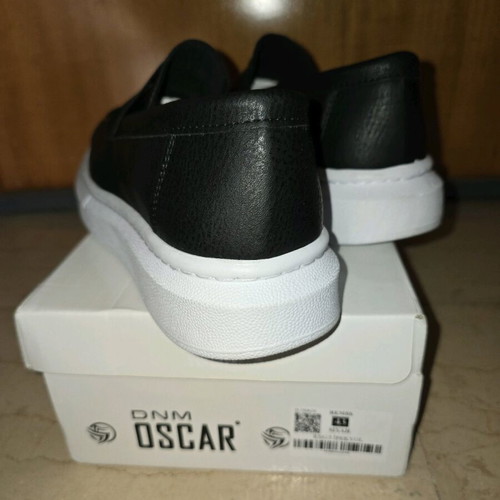 Loafer shoes size 43 new black and white