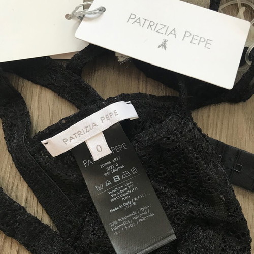 Patrizia Pepe Black Lace Bra New With Tag Size 0 XS