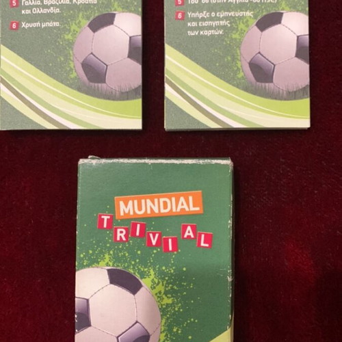 Football Quiz 33 cards like new