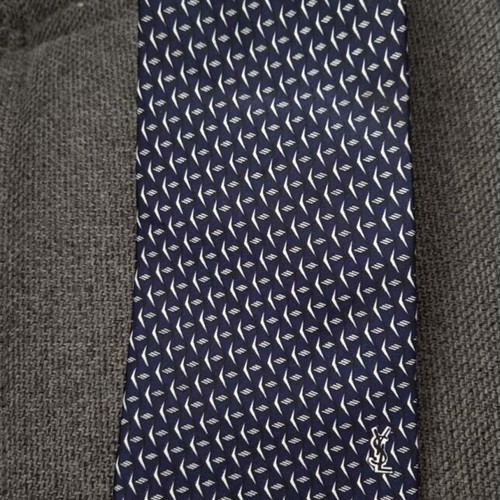 Yves Saint Laurent Paris tie like new, 100% silk, colorful