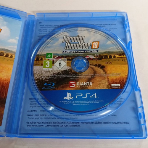 Farming Simulator 19 Ambassador Edition PS4 game like new