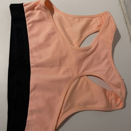 Adidas Performance Alphaskin Sport Bra, salmon