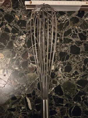 Professional stainless steel wire whisk 40 cm new