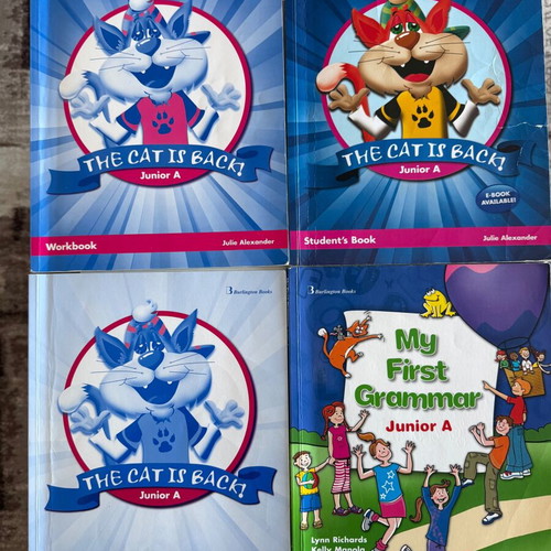 A Junior English books used, pack