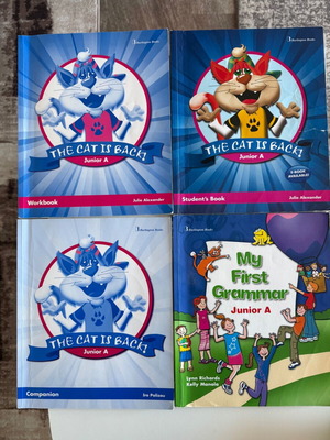 A Junior English books used, pack