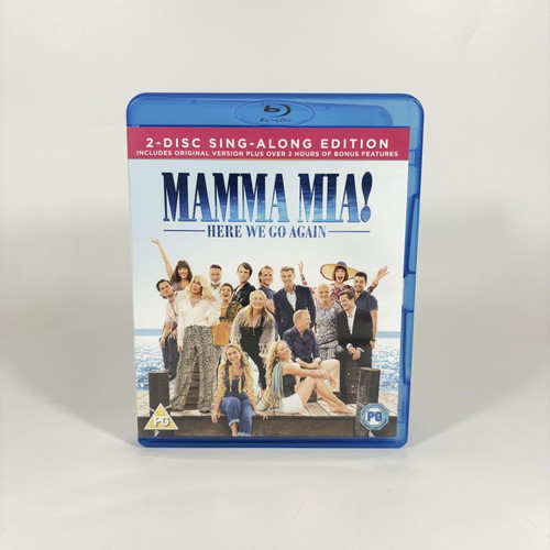Mamma Mia! Here We Go Again Blu-ray like new with Greek subtitles