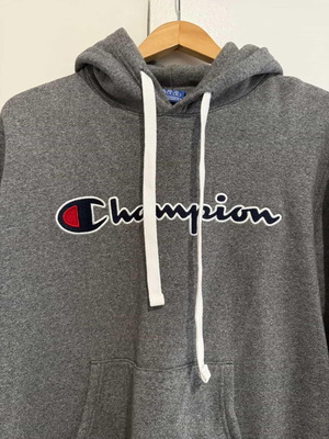 Champion wool hoodie XL gray like new